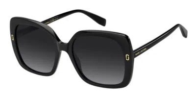 Marc Jacobs Mj 1138/s Vestibilità Orientale 807/9o Occhiali Da Sole Per Donna In Black