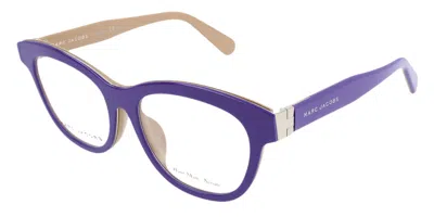 Marc Jacobs Mj 582f Asian Fit Lgb Men's Glasses Purple Size 51 - Free Lenses - Blue Light Block Available