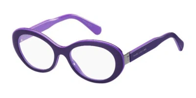 Marc Jacobs Mj 597 4xd Women's Glasses Purple Size 51 - Free Lenses - Blue Light Block Available