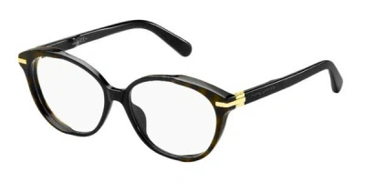 Marc Jacobs Mj 631/f Vestibilità Orientale Kv1 Occhiali Da Vista Tartarugatishell Per Donna (solo Montatura) In Brown