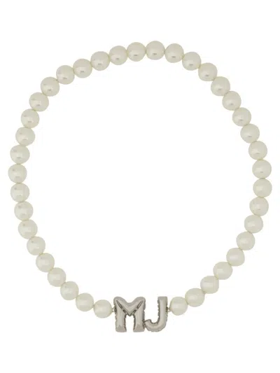 Marc Jacobs Balloon Necklace In Neutral