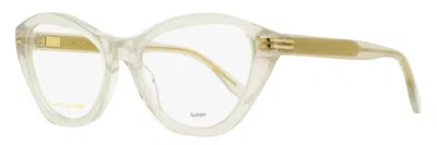 Marc Jacobs Mj Rounded Cat-eye Acetate Eyeglasses In Gray