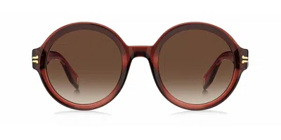 Marc Jacobs Mj1036/s Lhf Men's Sunglasses Burgundy Size 51