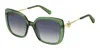 Marc Jacobs Marc 727/s 1ed/gb Women's Sunglasses - Green Frame, Grey Gradient Lenses