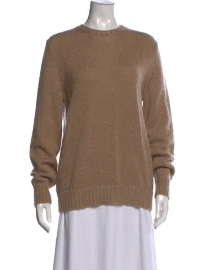 Pre-owned Marc Jacobs Mohair Crew Neck Sweater In Neutral