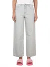 Marc Jacobs Women Monogram Denim Jeans In Blue