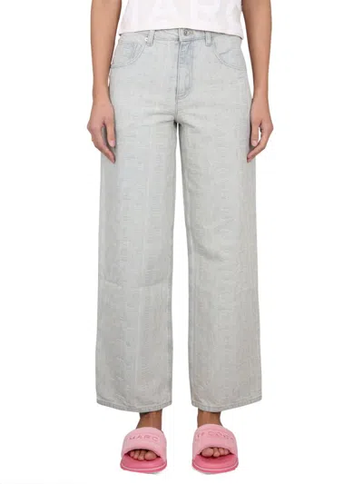 Marc Jacobs Monogram Denim Jeans