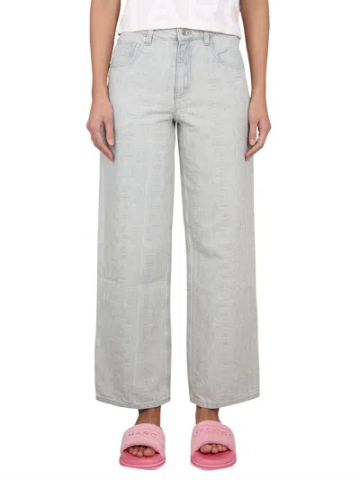 MARC JACOBS MONOGRAM DENIM JEANS