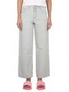 Marc Jacobs Women Monogram Denim Jeans In Blue