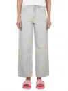Marc Jacobs Monogram Denim Jeans In Gray