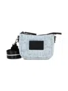 Marc Jacobs Monogram-jacquard Shoulder Bag In 蓝色