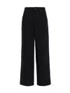 Marc Jacobs 'the Monogram Denim Pant' In Black