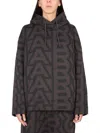 Marc Jacobs Women Monogram Logo Sweatshirt In Brown