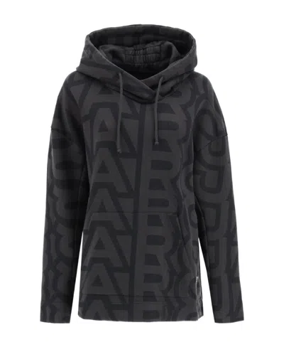 MARC JACOBS MARC JACOBS MONOGRAM OVERSIZED HOODIE