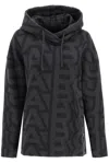 Marc Jacobs Monogram Oversized Hoodie In Brown