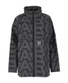 Marc Jacobs Geometric Pattern Lightweight Jacket In Black