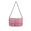 Marc Jacobs Monogram Pattern Shoulder Bag  Pink