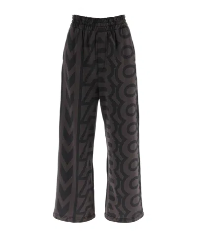 MARC JACOBS MARC JACOBS MONOGRAM PRINTED OVERSIZED SWEATPANTS