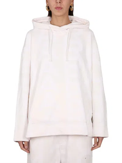 Marc Jacobs Monogram Sweatshirt In White