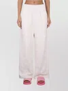 Marc Jacobs Monogram Wide Leg Pants With Elastic Waistband