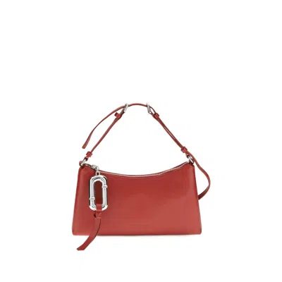 Marc Jacobs Multicolor Calf Leather Bos Taurus Shoulder Bag In Red