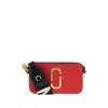 Marc Jacobs Multicolor Leather Snapshot Crossbody Bag In Red