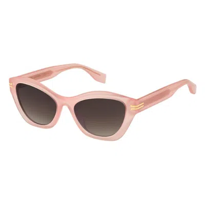 Marc Jacobs Multicolor Plastic Sunglasses In Brown
