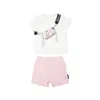 Marc Jacobs Printed T-shirt And Shorts Set In Multicolor