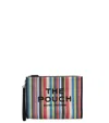 Marc Jacobs The Large Stripe Mesh Pouch In Multi