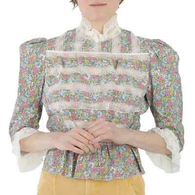 Pre-owned Marc Jacobs Multicolor Victorian Blouse