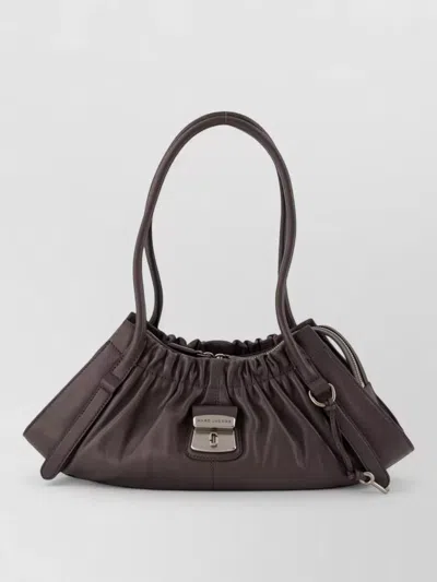 Marc Jacobs Na Lambskin Clutch Bag In Brown