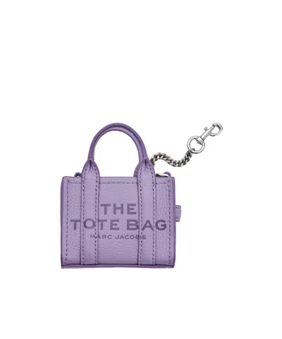 Marc Jacobs Nano Handbag Pendant In Purple