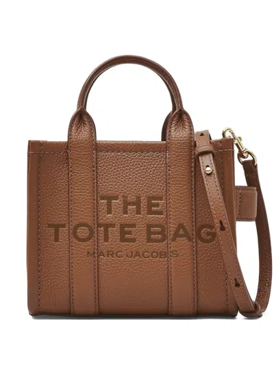 Marc Jacobs Nano Tote Bag In Brown