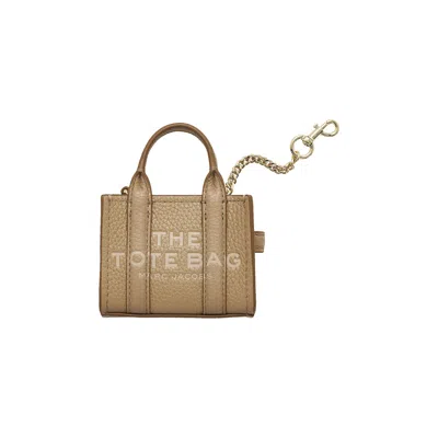 Pre-owned Marc Jacobs Nano Tote Charm Bag 'camel' | Tan | Women's Size Onesize In Brown