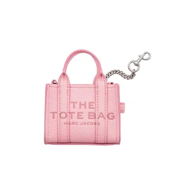 Pre-owned Marc Jacobs Nano Tote Charm Bag 'ribbon Pin' | Tan | Women's Size Onesize In Brown