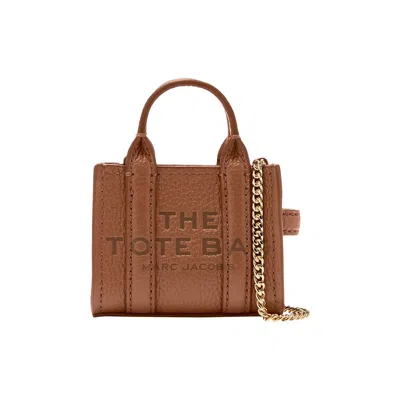 Pre-owned Marc Jacobs Nano Tote Crossbody Bag 'argan Oil' | Tan | Women's Size Onesize In Brown