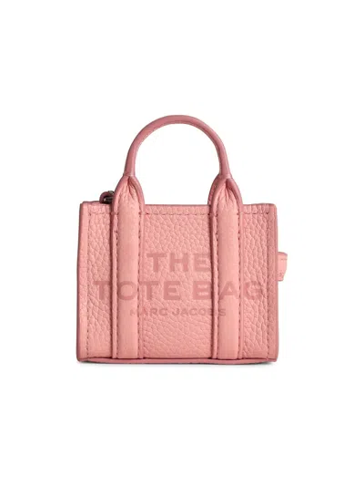 Marc Jacobs Nano Tote Pink Leather Charm