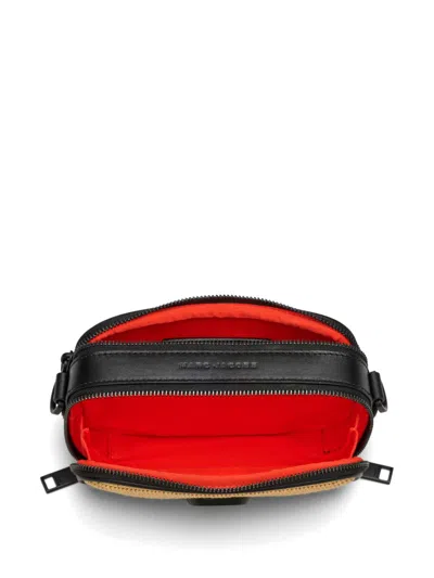 Marc Jacobs Natural Crossbody Snapshot Bag For Women In Burgundy