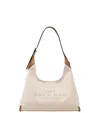 Marc Jacobs Beige Cotton Polyester Shoulder Bag In White