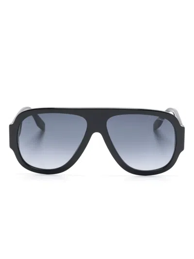 Marc Jacobs Navigator-frame Sunglasses In Black