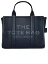 MARC JACOBS MARC JACOBS NAVY LEATHER MIDI TOTE BAG