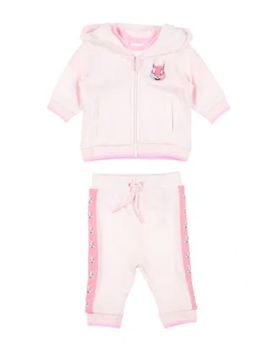 Marc Jacobs Newborn Girl Baby Set Light Pink Size 1 Cotton, Polyamide, Elastane