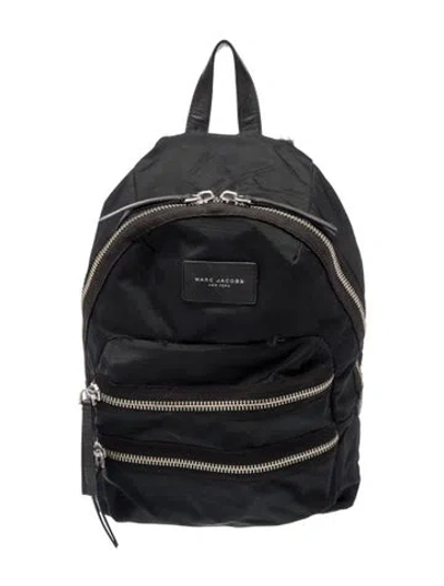 Pre-owned Marc Jacobs Nylon Backpack In Black