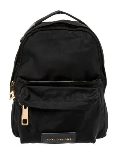 Pre-owned Marc Jacobs Nylon Backpack In Black