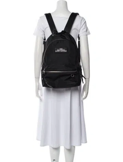 Pre-owned Marc Jacobs Nylon Backpack In Black