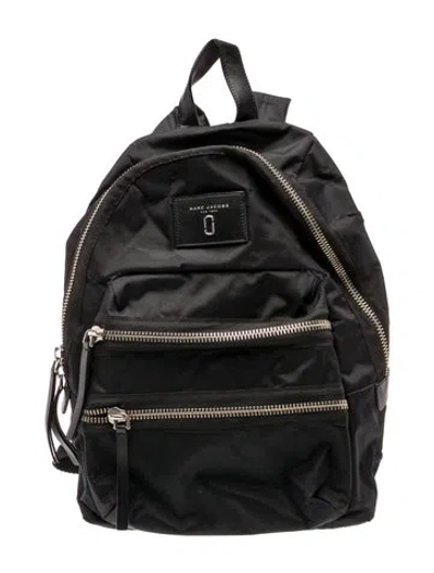 Pre-owned Marc Jacobs Nylon Backpack In Black