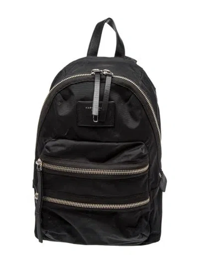 Pre-owned Marc Jacobs Nylon Backpack In Black