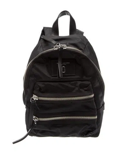 Pre-owned Marc Jacobs Nylon Backpack In Black