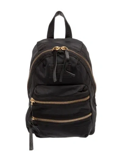 Pre-owned Marc Jacobs Nylon Backpack In Black