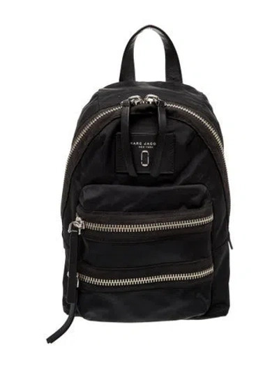 Pre-owned Marc Jacobs Nylon Backpack In Black